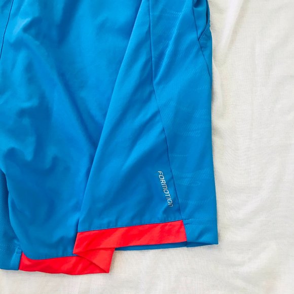 Adidas Blue Fitness Athletic Running Shorts - Picture 7 of 10